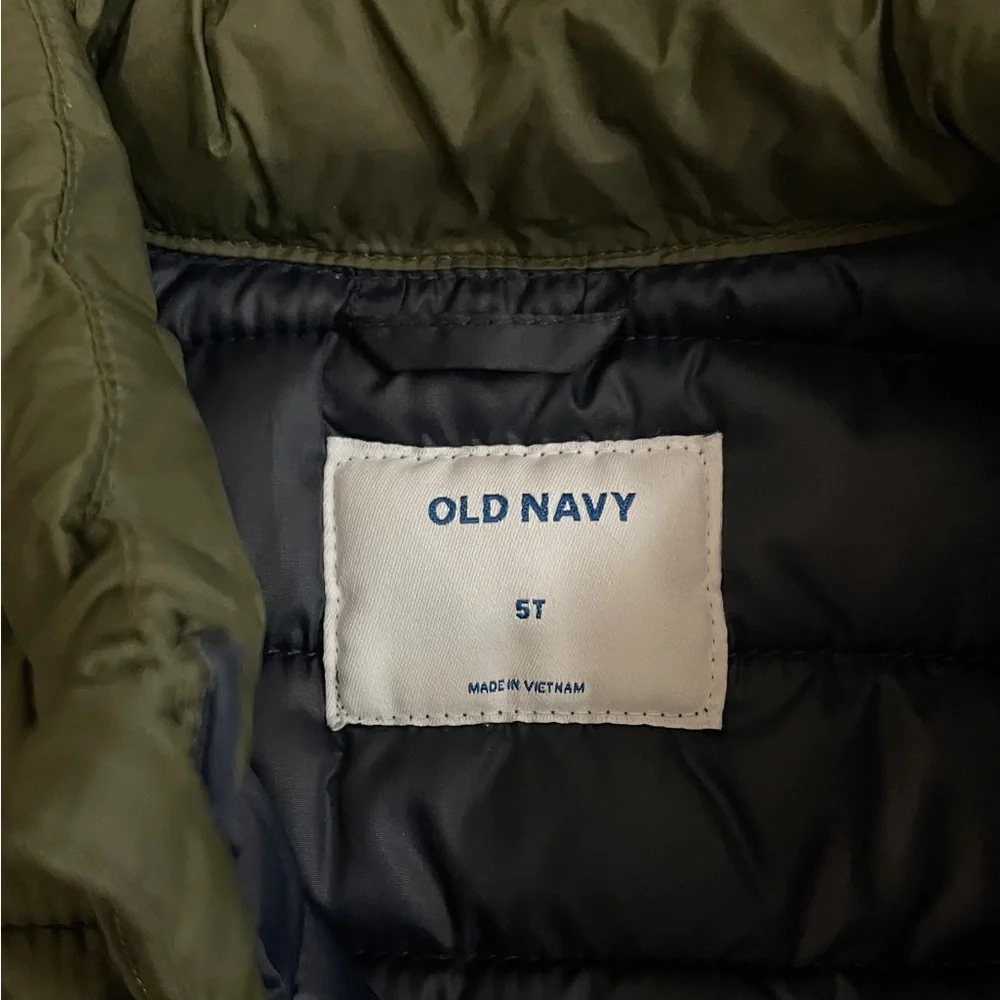 Old Navy Sleeveless Puffer Vest/Jacket | Sz 5T